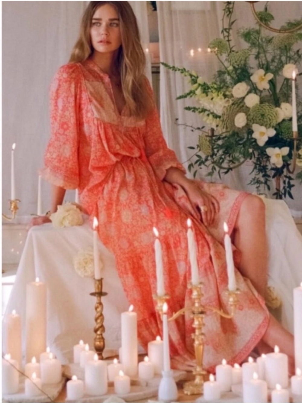 Spell SET: Love Story Maxi Skirt and Blouse Set! Both NWOT! UFT or Sell - Picture 2 of 5